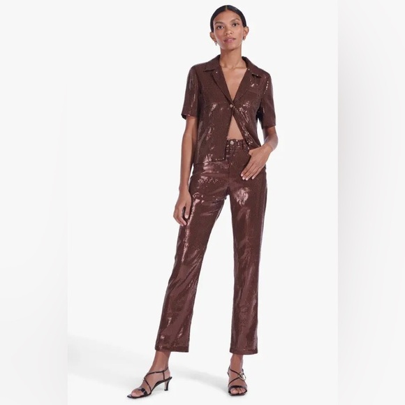 NWOT Staud Eli Pants - Picture 2 of 10